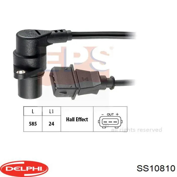 Купить SS10810 Delphi Датчик оборотов коленвала