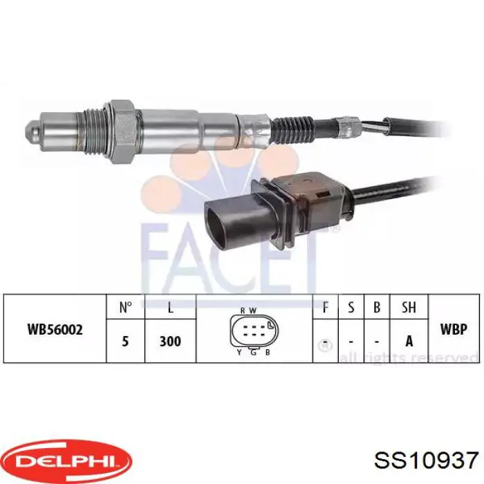 Купить SS10937 Delphi Датчик оборотов коленвала