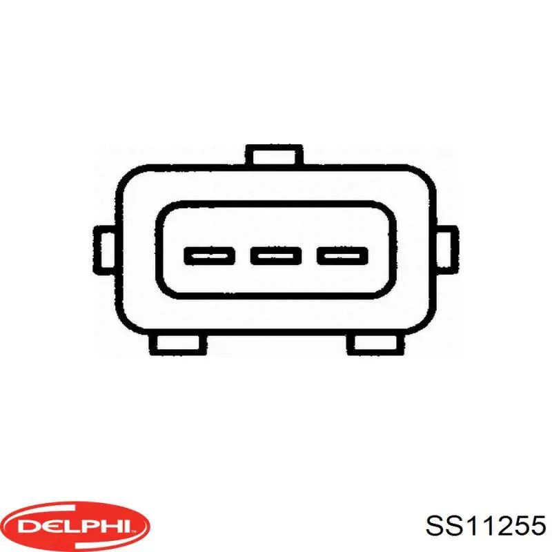 SS11255 Delphi датчик коленвала