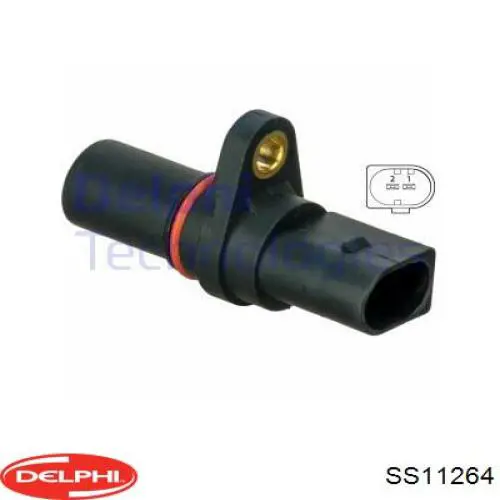 SS11264 Delphi sensor de posição (de revoluções de cambota)