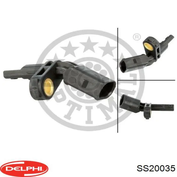 Передний левый датчик абс Delphi SS20035