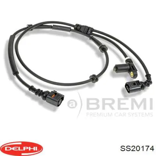 Датчик АБС (ABS) задний правый Delphi SS20174 цена, от 20.44 USD