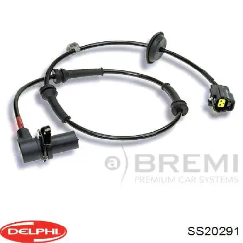 Датчик АБС (ABS) передний, правый Delphi SS20291 цена, от 17.60 USD