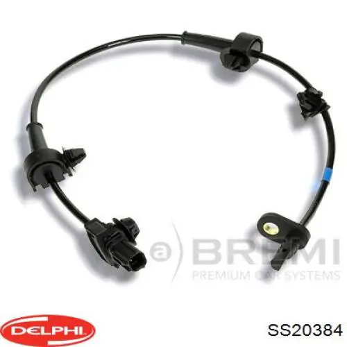 Sensor ABS trasero izquierdo SS20384 Delphi