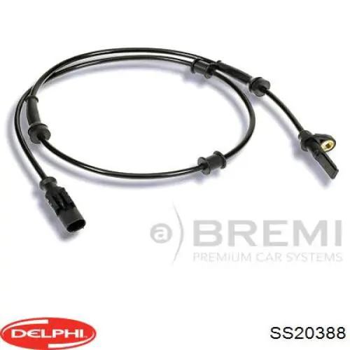 Датчик АБС (ABS) задний Delphi SS20388 цена, от 24.76 USD