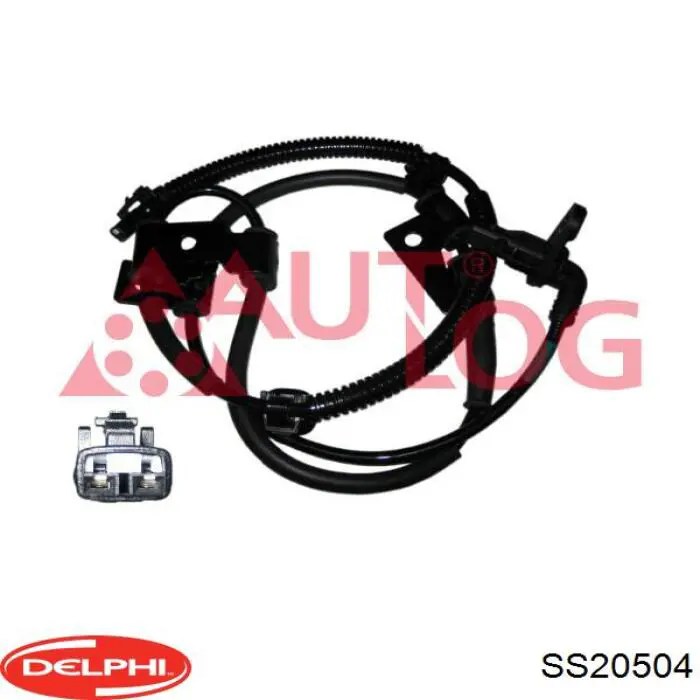 Датчик антиблокировочной системы торможения Delphi SS20504 цена, от 30.34 USD