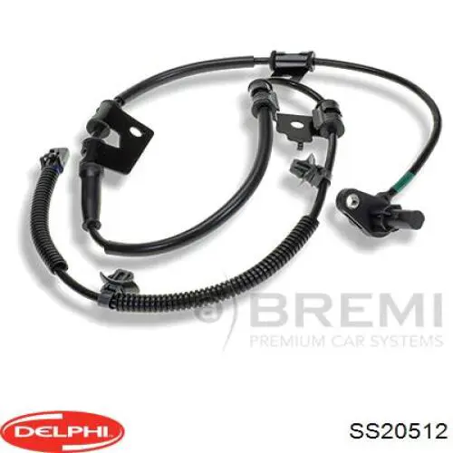Датчик антиблокировочной системы торможения Delphi SS20512 цена, от 31.63 USD