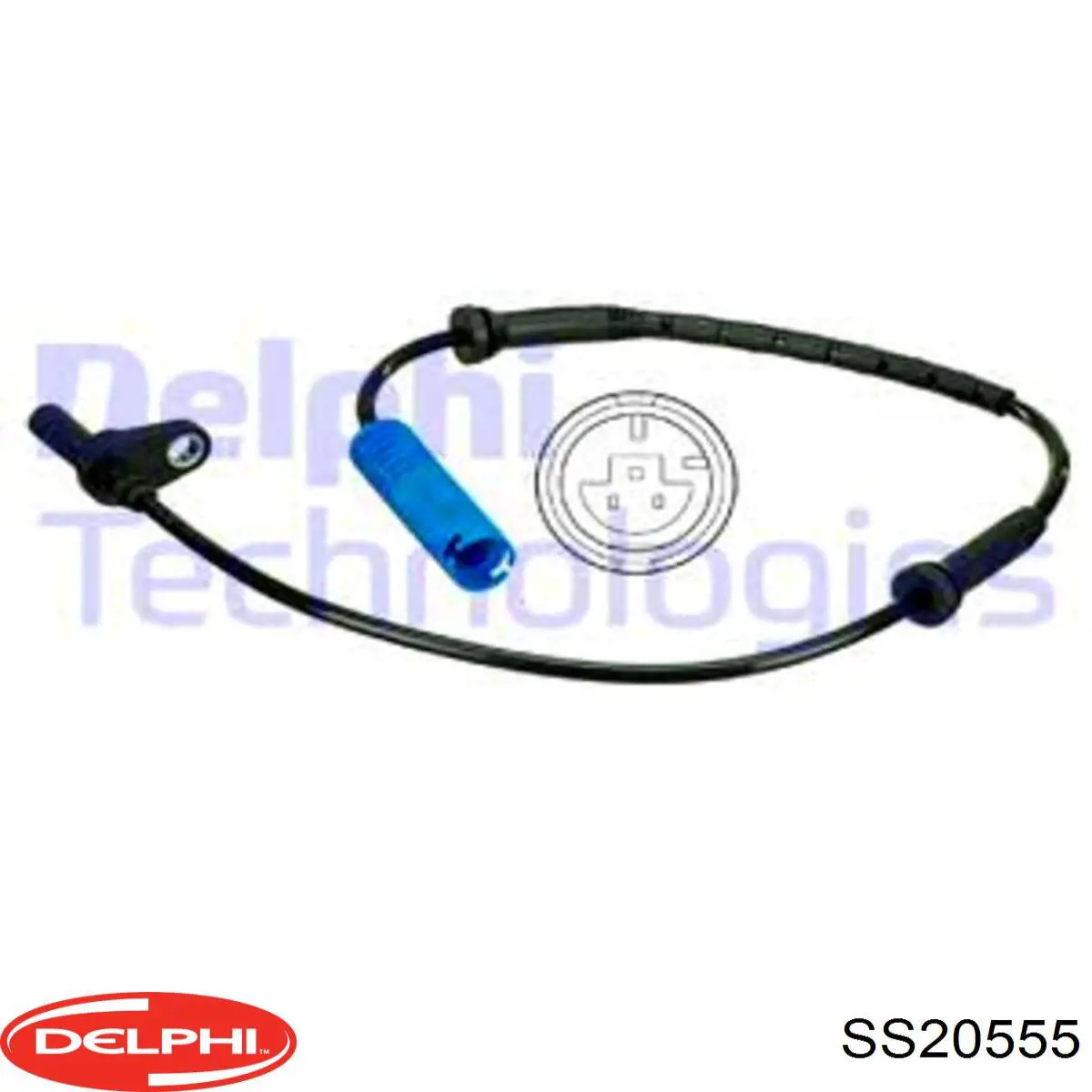 SS20555 Delphi sensor dianteiro de abs