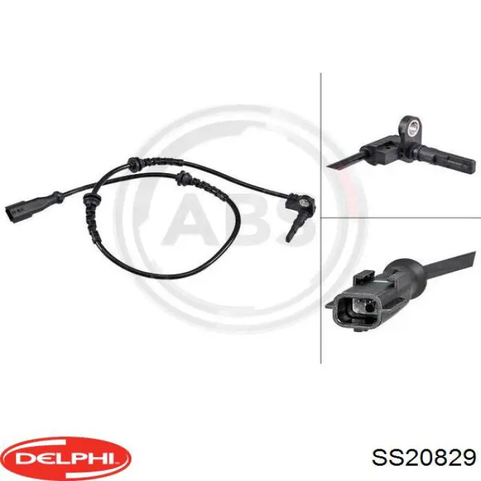 Купить SS20829 Delphi Датчик АБС задний