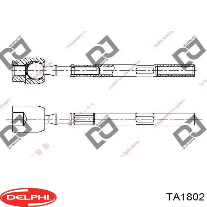 Barra de acoplamiento TA1802 Delphi