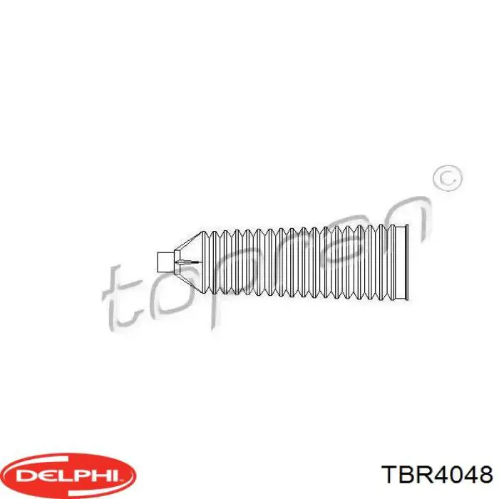 Пыльник тяги Delphi TBR4048 цена, от 4.63 USD