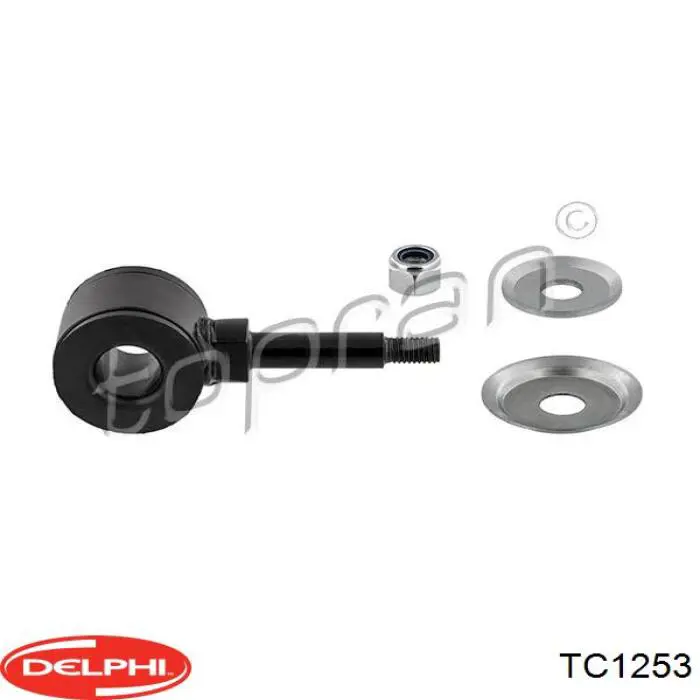 Тяга переднего стабилизатора Delphi TC1253 цена, от 5.56 USD