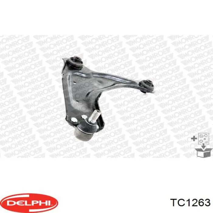 Левый рычаг передней нижней подвески Delphi TC1263 цена, от 51.35 USD