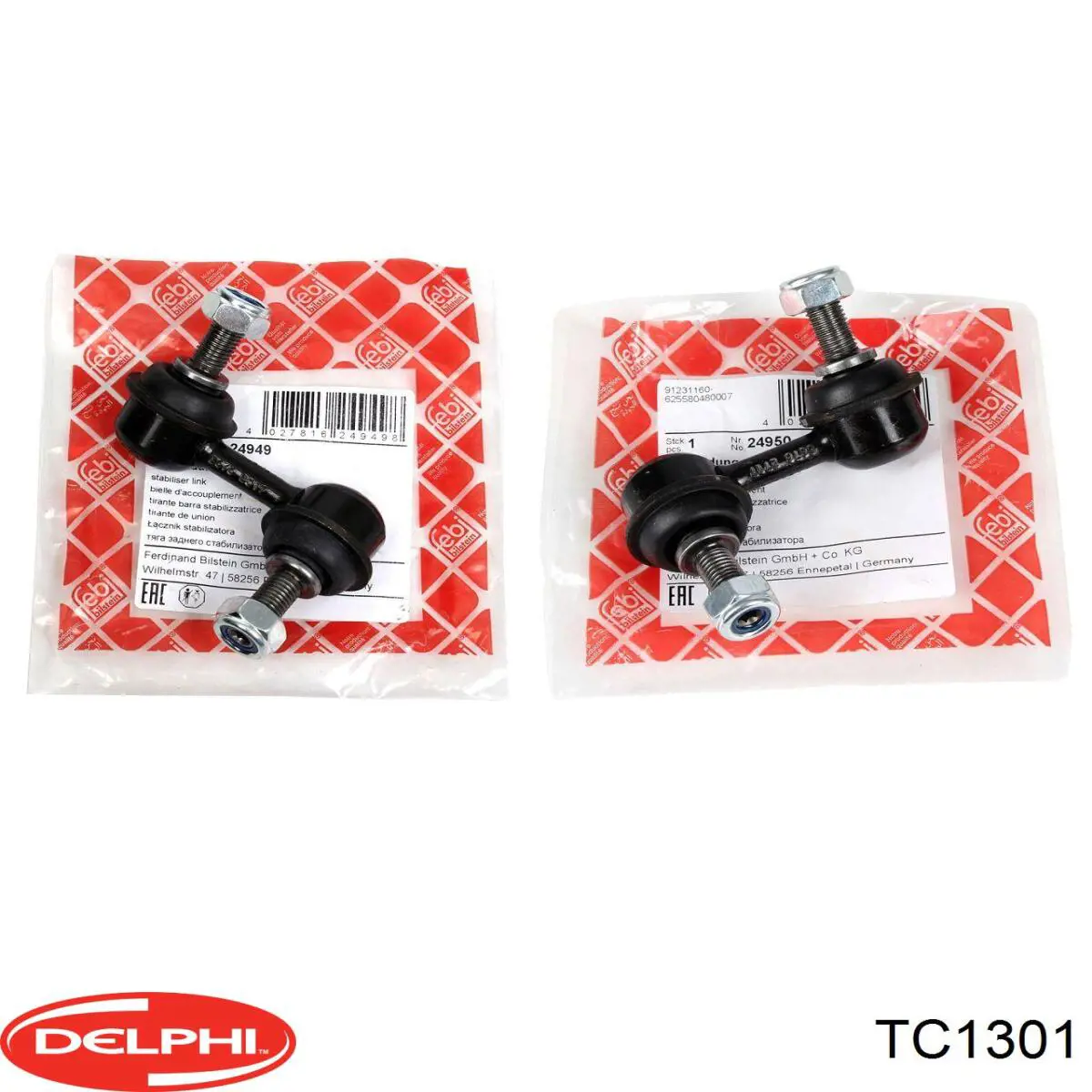 Купить TC1301 Delphi Солдатик стабилизатора, переднего, левый