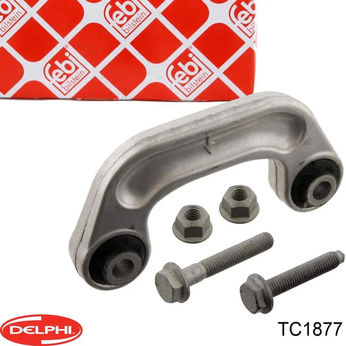 Тяга переднего стабилизатора Delphi TC1877 цена, от 15.10 USD