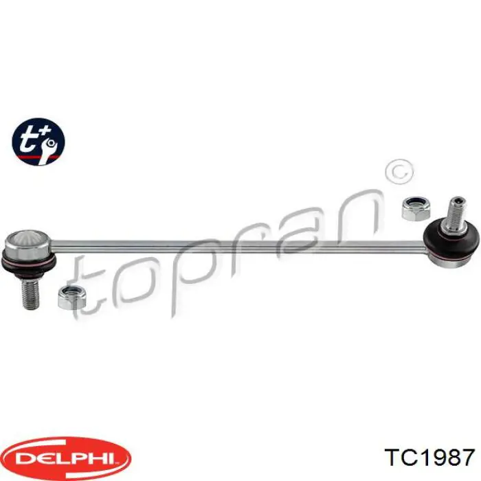 Линк стабилизатора, переднего, левый Delphi TC1987 цена, от 14.71 USD