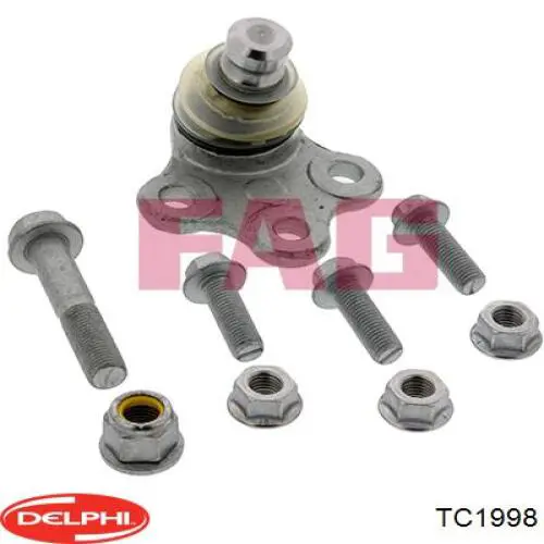 Нижняя левая шаровая опора Delphi TC1998 цена, от 13.85 USD