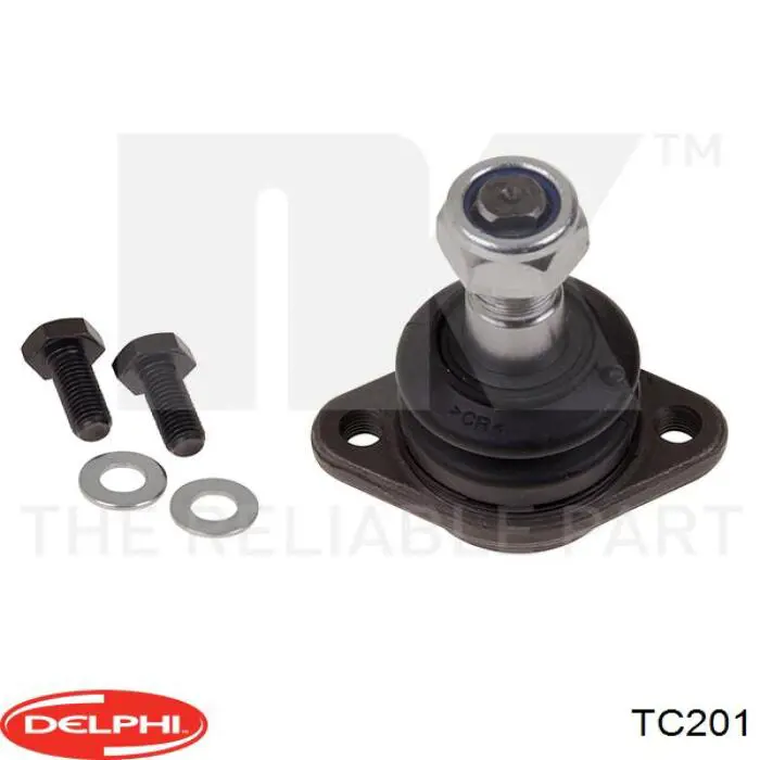 Верхняя шаровая опора Delphi TC201 цена, от 17.54 USD