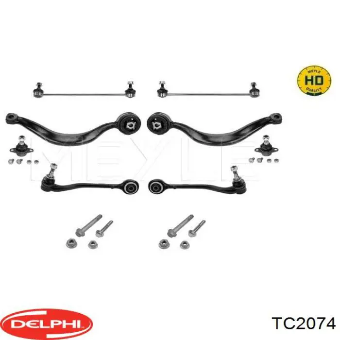 Купить TC2074 Delphi Нижний правый рычаг передней подвески