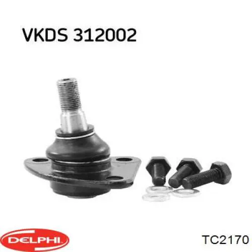 Шаровая опора, нижняя Delphi TC2170 цена, от 15.58 USD