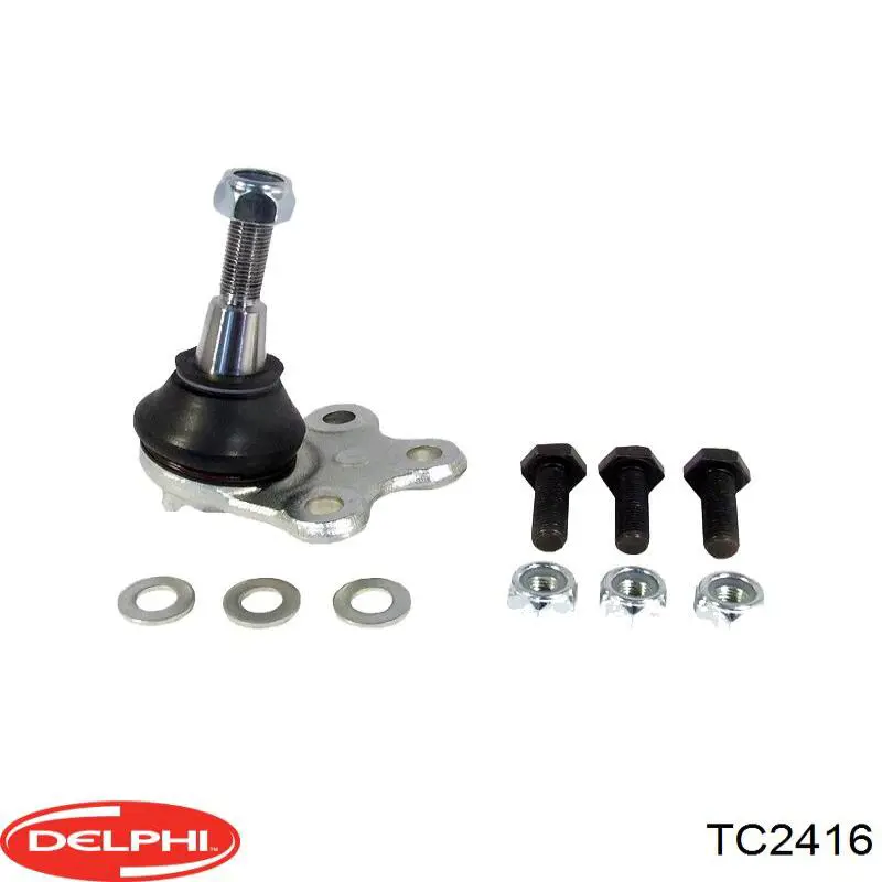 Шаровая опора, нижняя Delphi TC2416 цена, от 17.56 USD