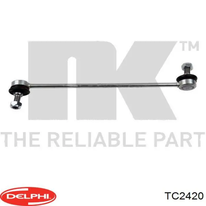 Тяга переднего стабилизатора Delphi TC2420 цена, от 15.90 USD