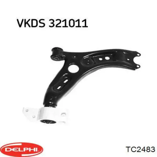 Правый рычаг передней нижней подвески Delphi TC2483 цена, от 53.62 USD