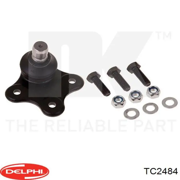 Левый рычаг передней нижней подвески Delphi TC2484 цена, от 56.27 USD