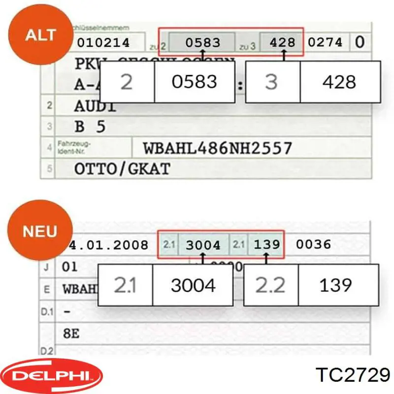 Купить TC2729 Delphi Нижний правый рычаг передней подвески