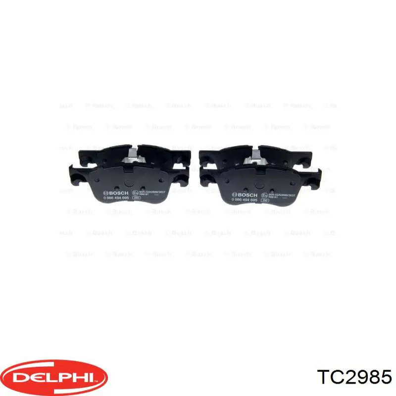 Левый рычаг передней нижней подвески Delphi TC2985 цена, от 48.64 USD