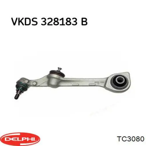 Левый рычаг передней нижней подвески Delphi TC3080 цена, от 83.90 USD
