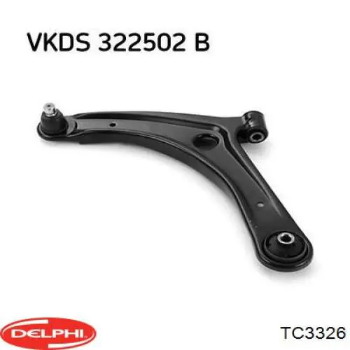 Левый рычаг передней нижней подвески Delphi TC3326 цена, от 39.13 USD