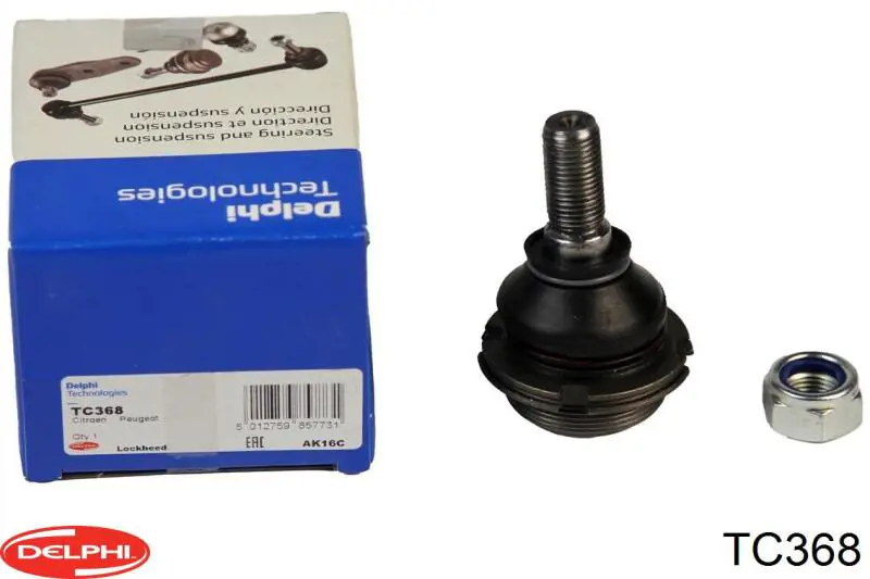 TC368 Delphi Палец шаровой нижний
