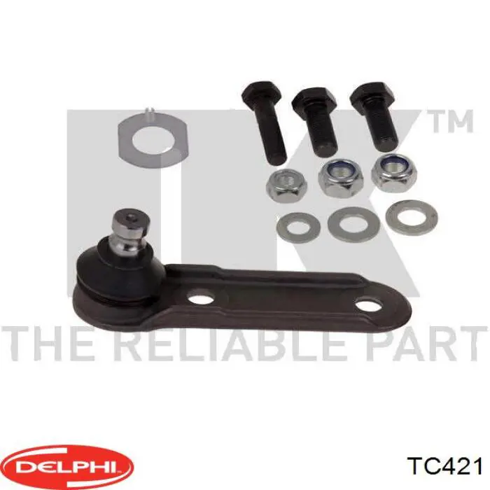Шаровая опора, нижняя Delphi TC421 цена, от 9.37 USD
