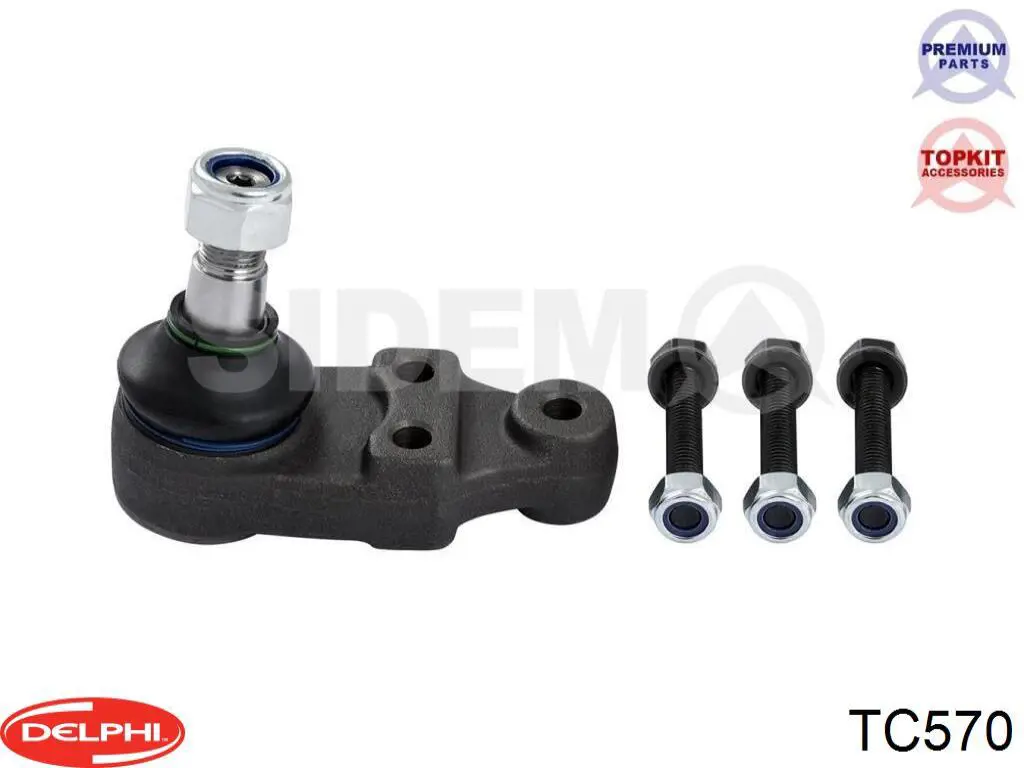 Шаровая опора, нижняя Delphi TC570 цена, от 13.11 USD