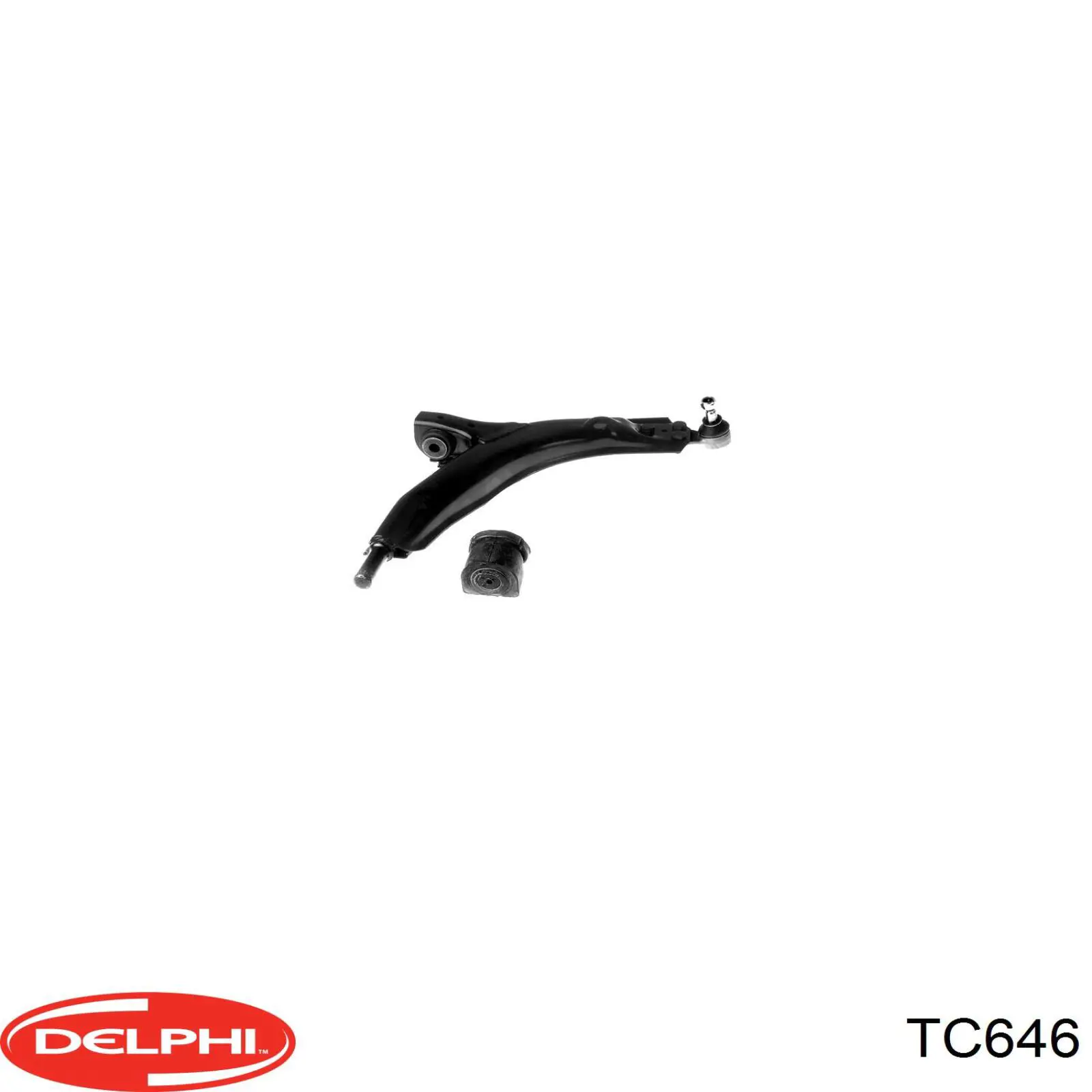 Правый рычаг передней нижней подвески Delphi TC646 цена, от 52.71 USD