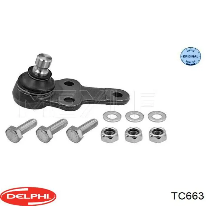 Шаровая опора, нижняя Delphi TC663 цена, от 10.29 USD