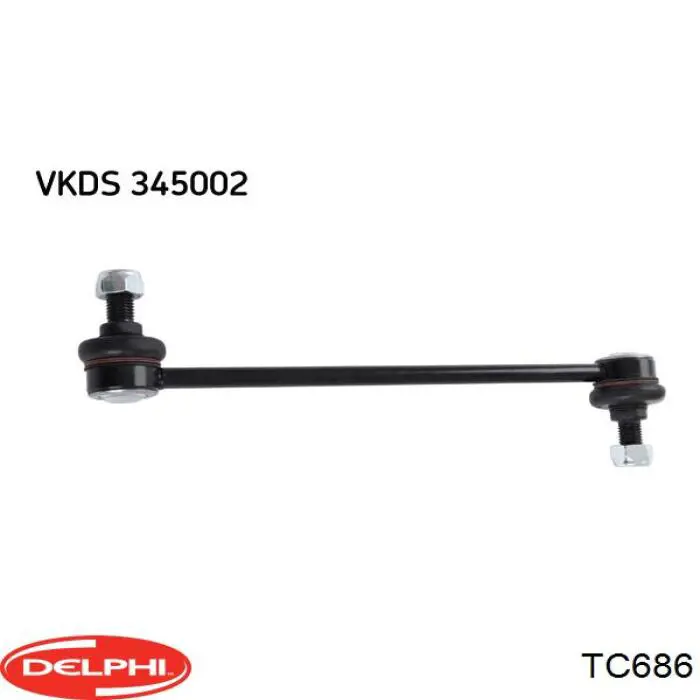 Тяга переднего стабилизатора Delphi TC686 цена, от 9.95 USD