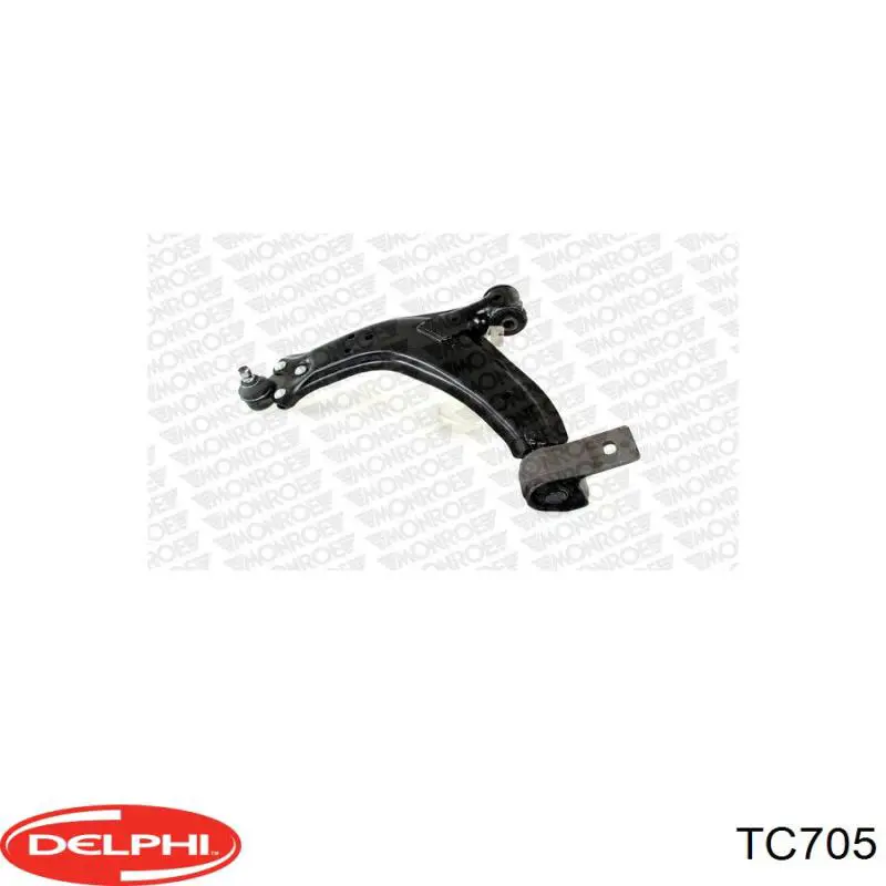 Левый рычаг передней нижней подвески Delphi TC705 цена, от 42.83 USD