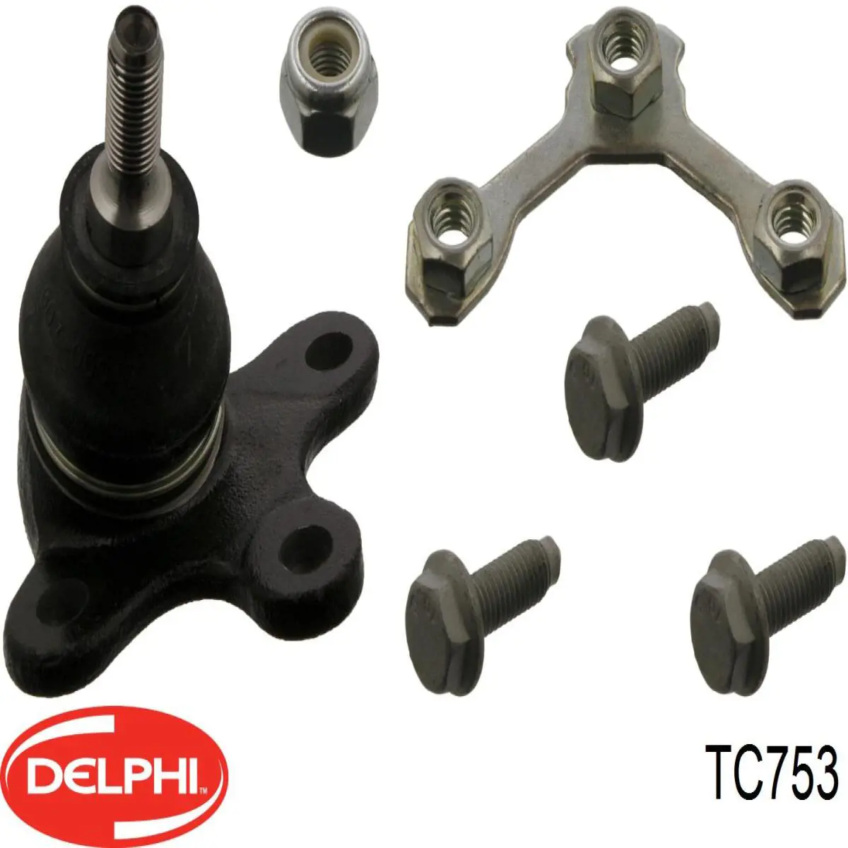 Нижняя левая шаровая опора TC753 Delphi