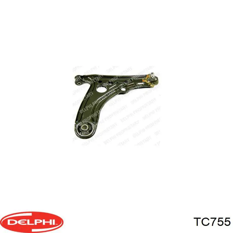 Левый рычаг передней нижней подвески Delphi TC755 цена, от 46.87 USD