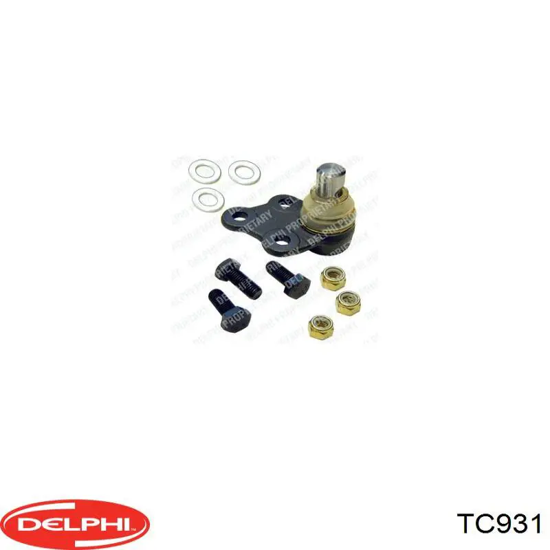 Шаровая опора, нижняя Delphi TC931 цена, от 16.96 USD