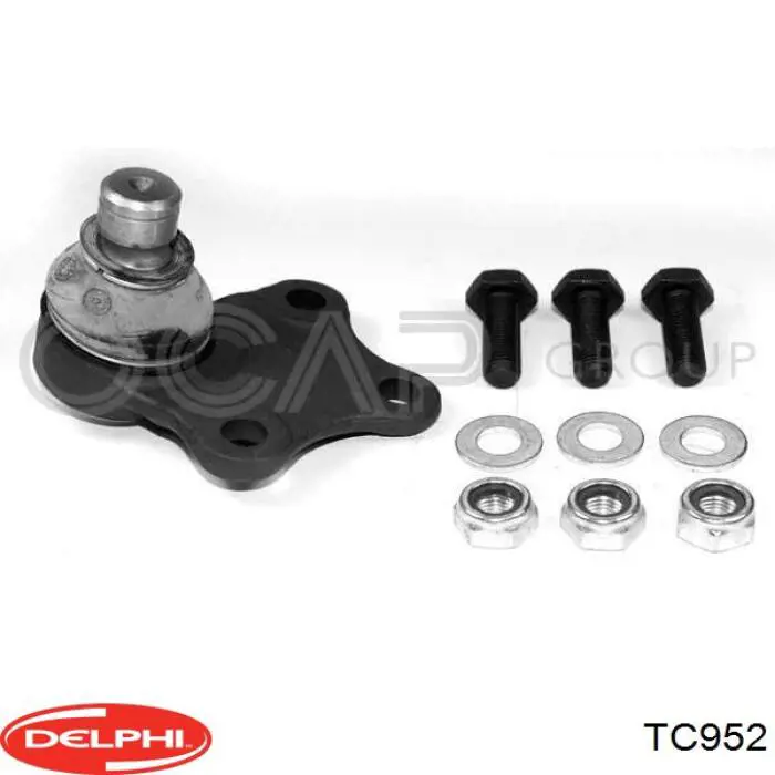 Шаровая опора, нижняя Delphi TC952 цена, от 10.44 USD