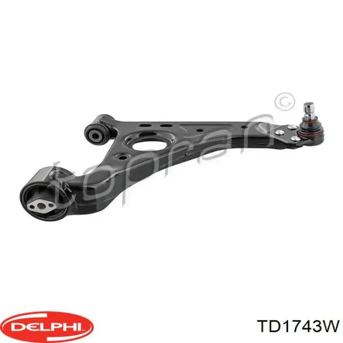 Сайлентблок передней подвески Delphi TD1743W цена, от 13.62 USD