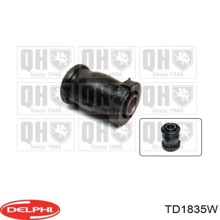 Сайлентблок передней подвески Delphi TD1835W цена, от 7.10 USD