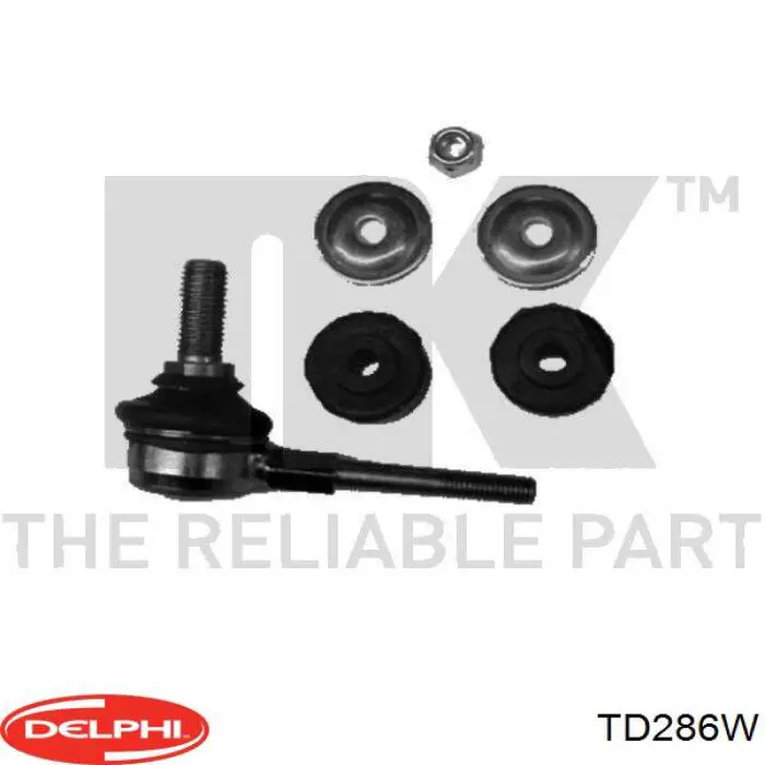 Тяга переднего стабилизатора Delphi TD286W цена, от 4.17 USD