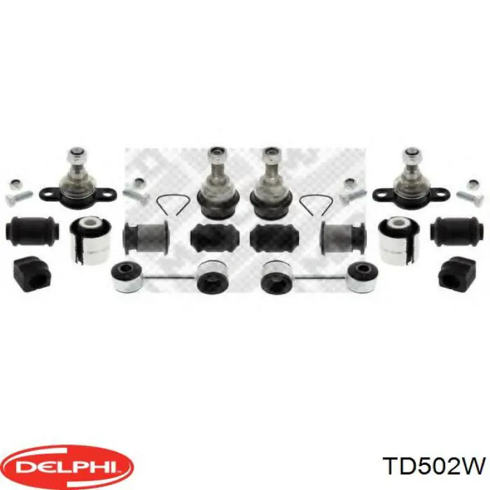 Купить TD502W Delphi Сайлентблок нижний передней подвески