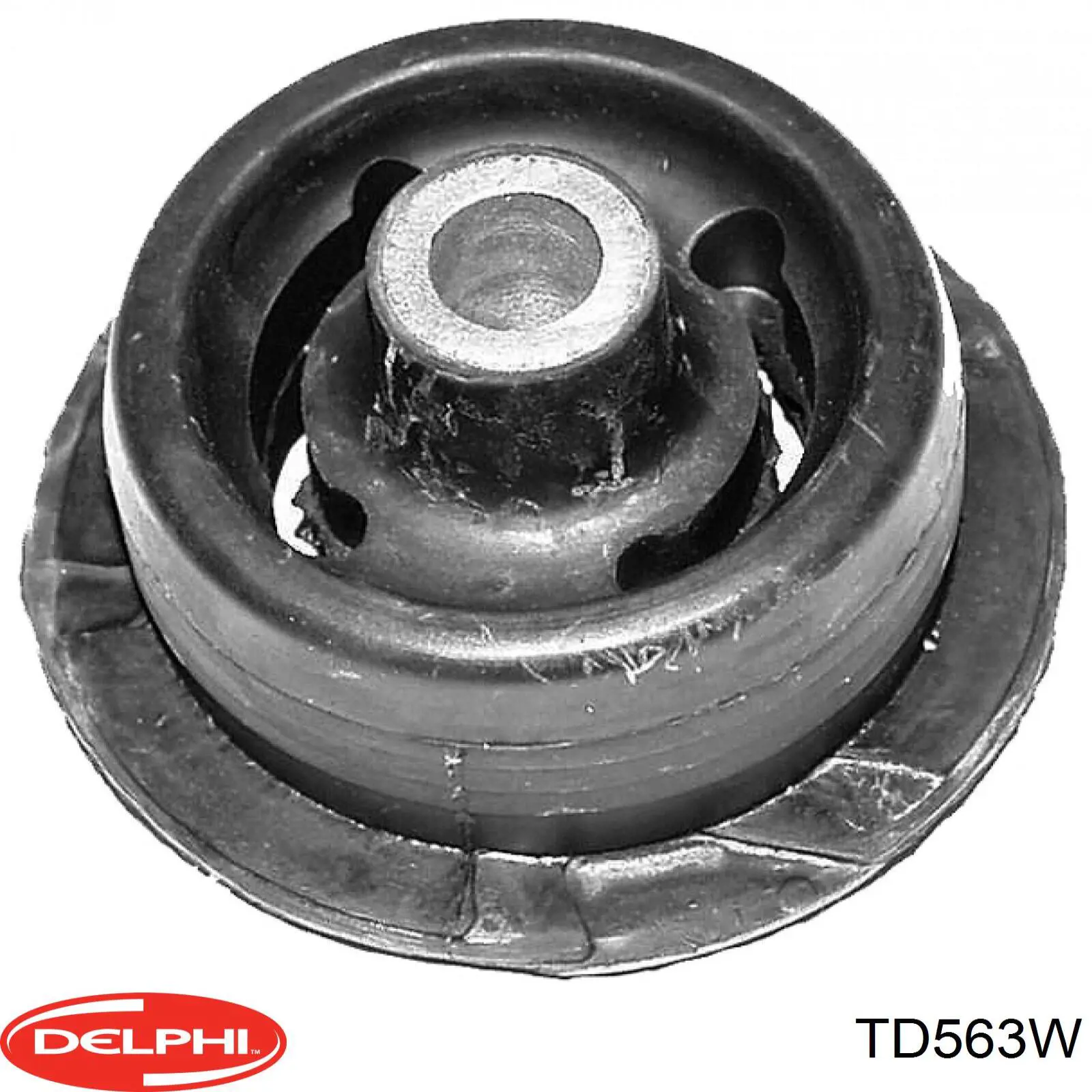 Сайлентблок заднего подрамника Delphi TD563W цена, от 16.38 USD