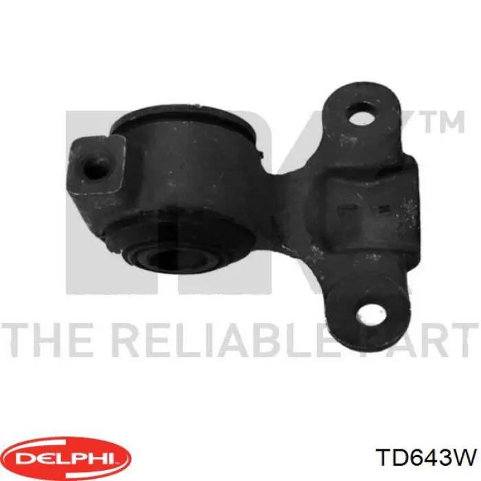 Сайлентблок передней подвески Delphi TD643W цена, от 29.26 USD