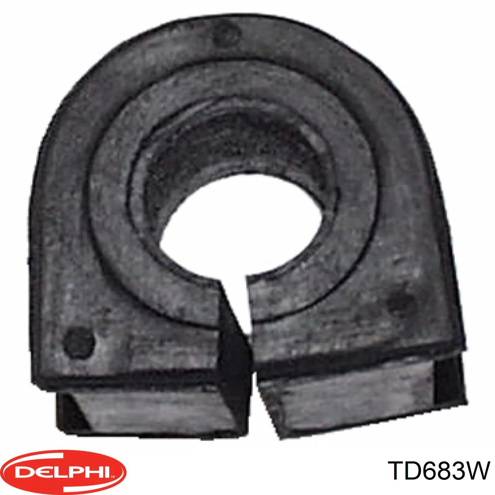 Резинка заднего стабилизатора Delphi TD683W цена, от 2.27 USD